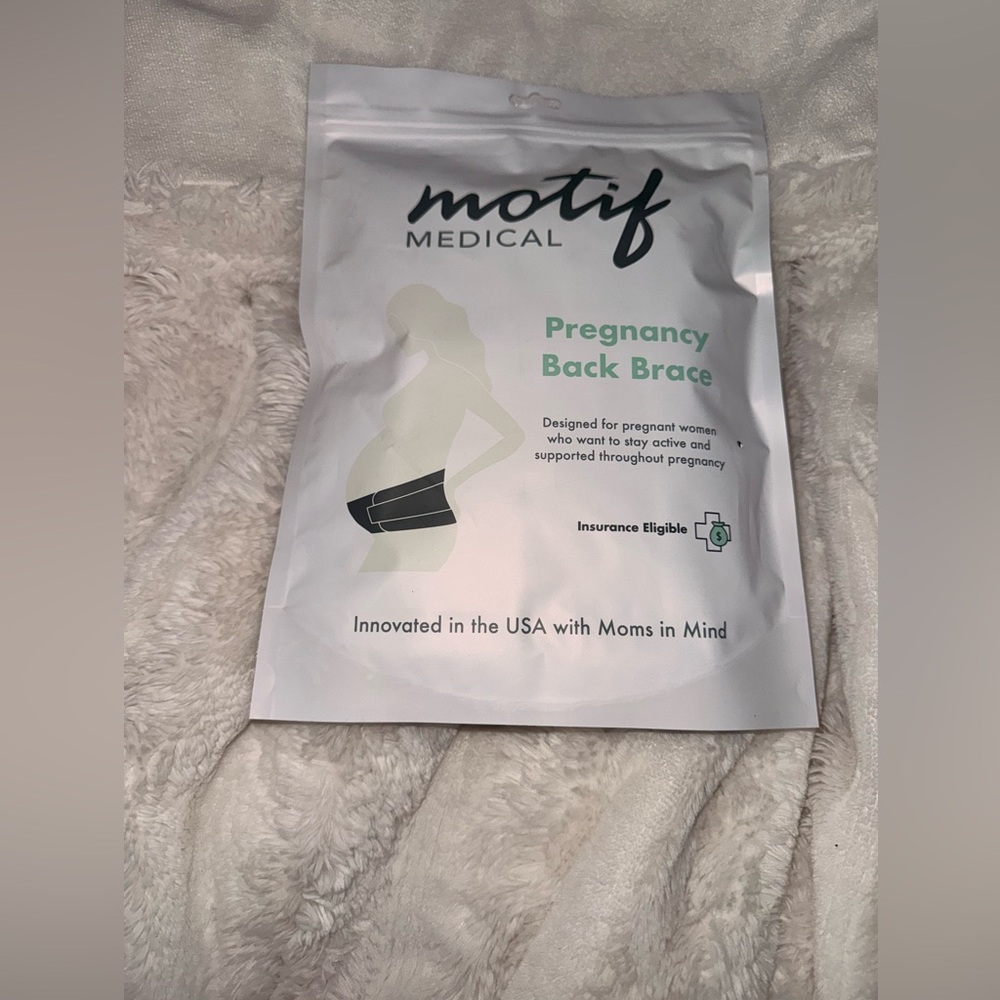 Motif Medical Pregnancy Back Brace size M